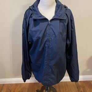 Van Heusen Men's Navy Blue Windbreaker Jacket